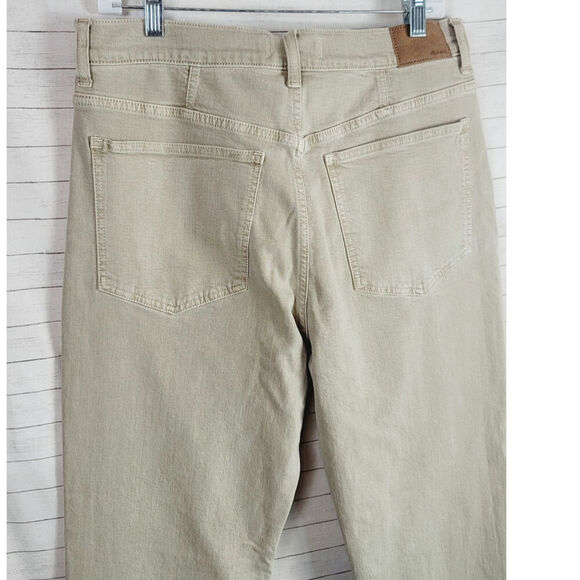 MADEWELL 90'S STRAIGHT JEANS IN DRIFTWOOD, SZ 31 - Picture 8 of 16